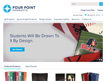 Tablet Screenshot of fourpoint.com